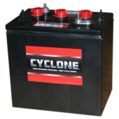 CYCLONE 6 volts   225AH